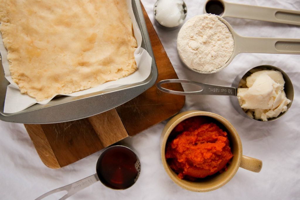 crust for AIP pumpkin pie bars