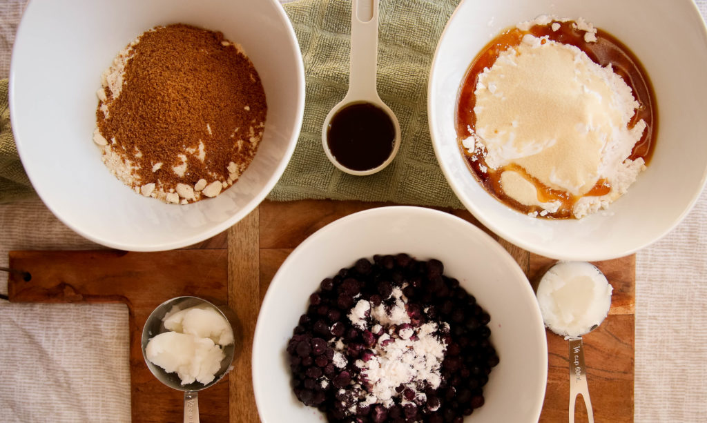 ingredients for paleo breakfast bars