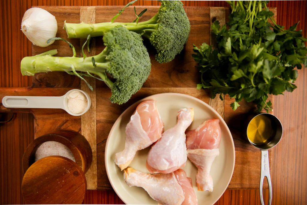 chicken drumstick sheet pan ingredients