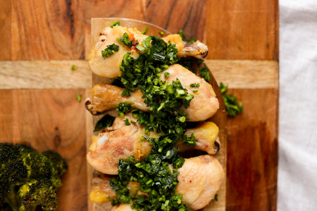 parsley chicken drumsticks