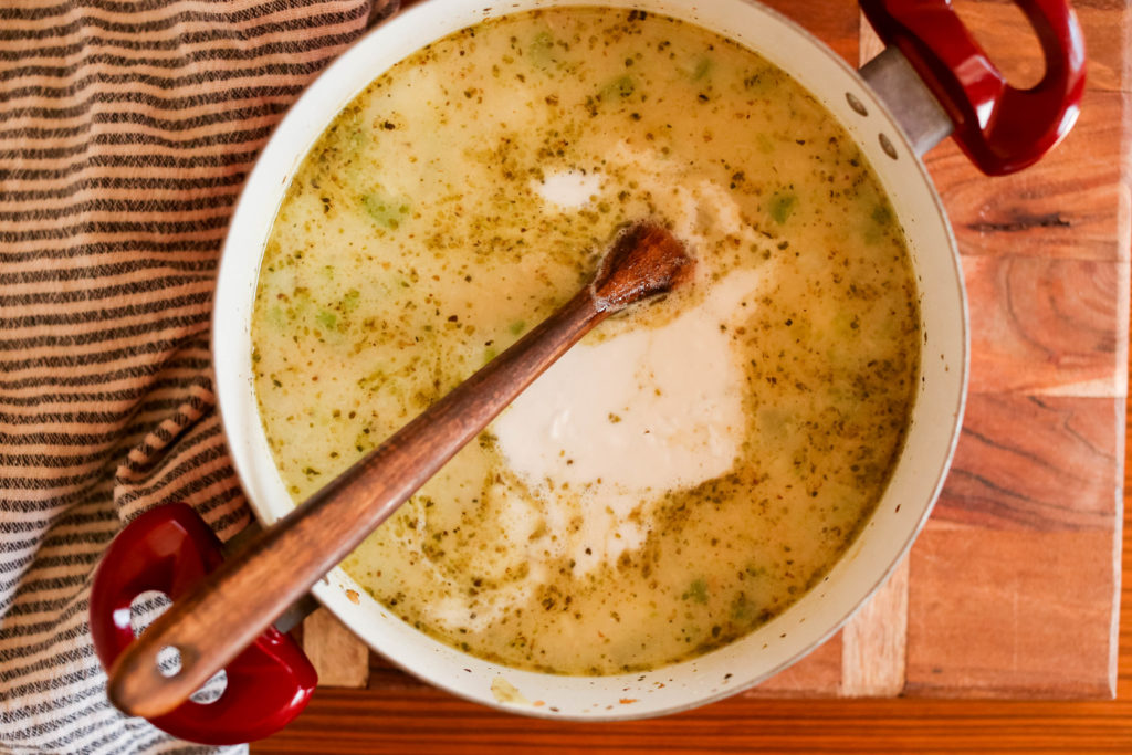 coconut milk clam chowder