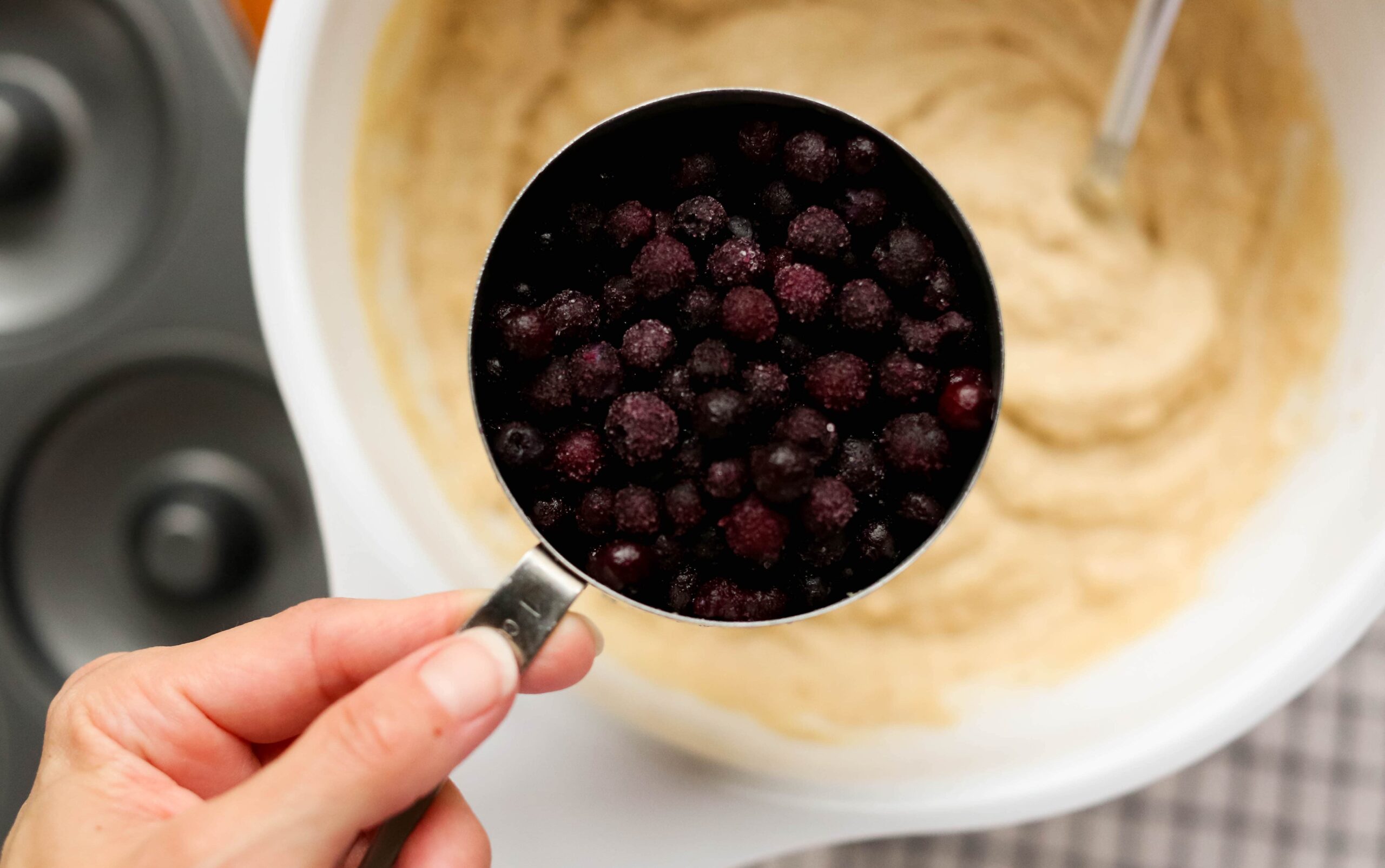 blueberry paleo donuts